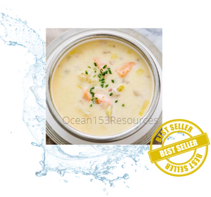 Creamy Salmon Chowder Soup/奶油鲑鱼浓汤